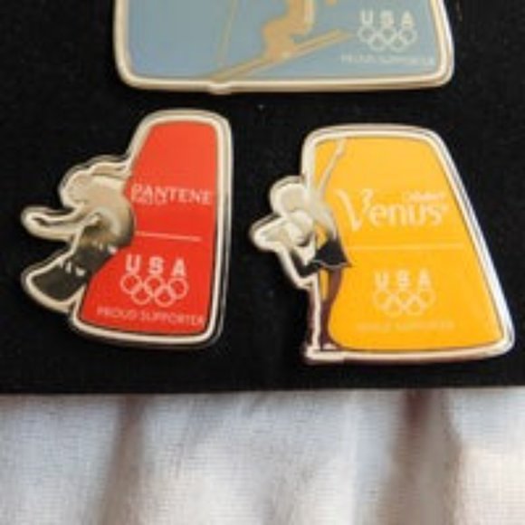 OLYMPIC TEAM USA LAPEL PIN SET 2010 WINTER OLYMPICS - Picture 5 of 6